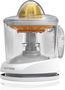BLACK+DECKER 32oz Electric Citrus Juicer, CJ625 — Small Machine, Big Juice